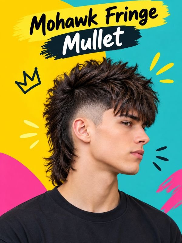 Mohawk Fringe Mullet