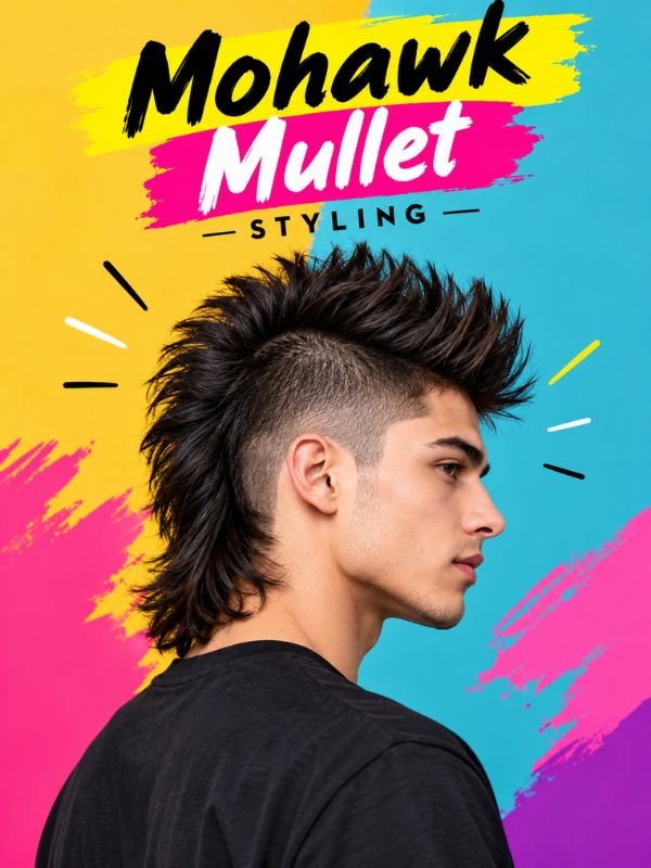Mohawk Mullet Styling