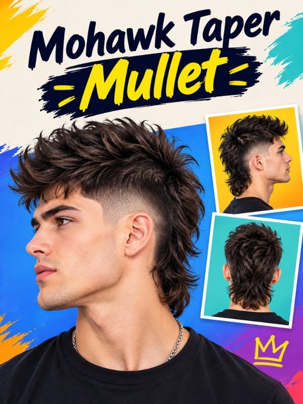 Mohawk Taper Mullet