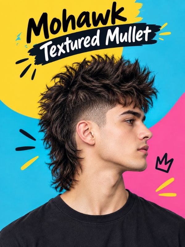 Mohawk Textured Mullet