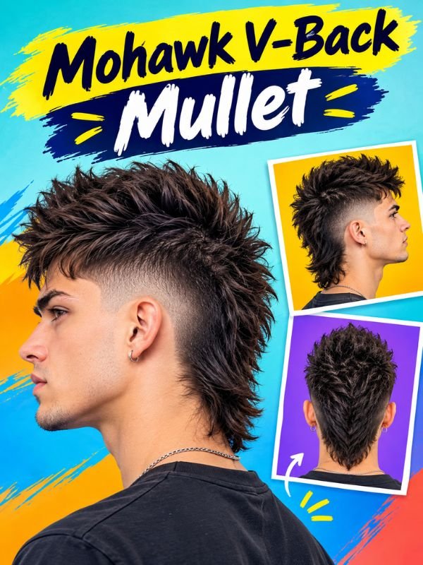Mohawk V-Back Mullet