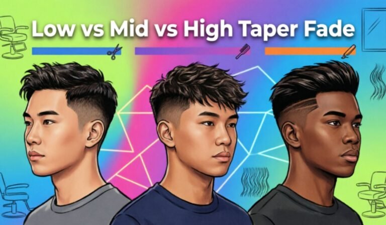 Low vs Mid vs High Taper Fade: Which One Should You Choose?