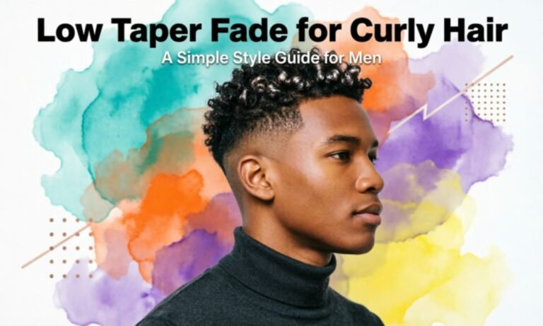 Low Taper Fade for Curly Hair: A Simple Style Guide for Men