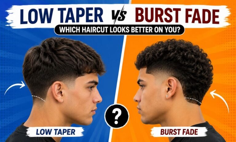Low Taper vs Burst Fade: Which Haircut Looks Better on You?