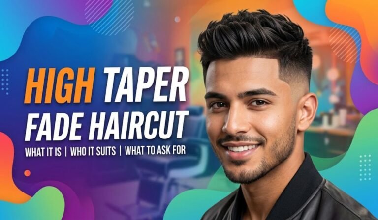 High taper fade haircut: what it is, who it suits, and what to ask for