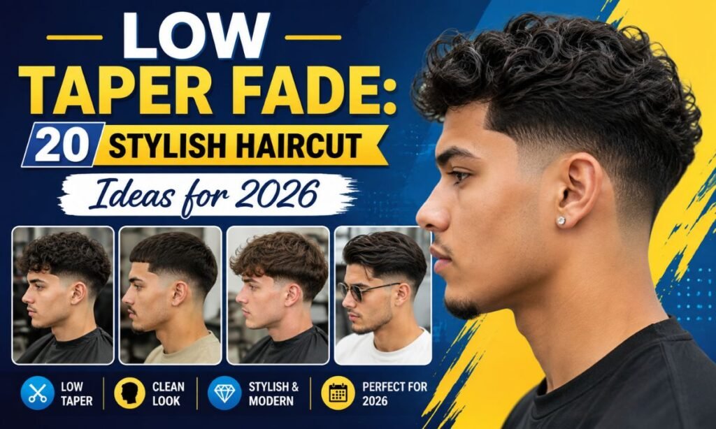 Low Taper Fade 20 Stylish Haircut Ideas for 2026