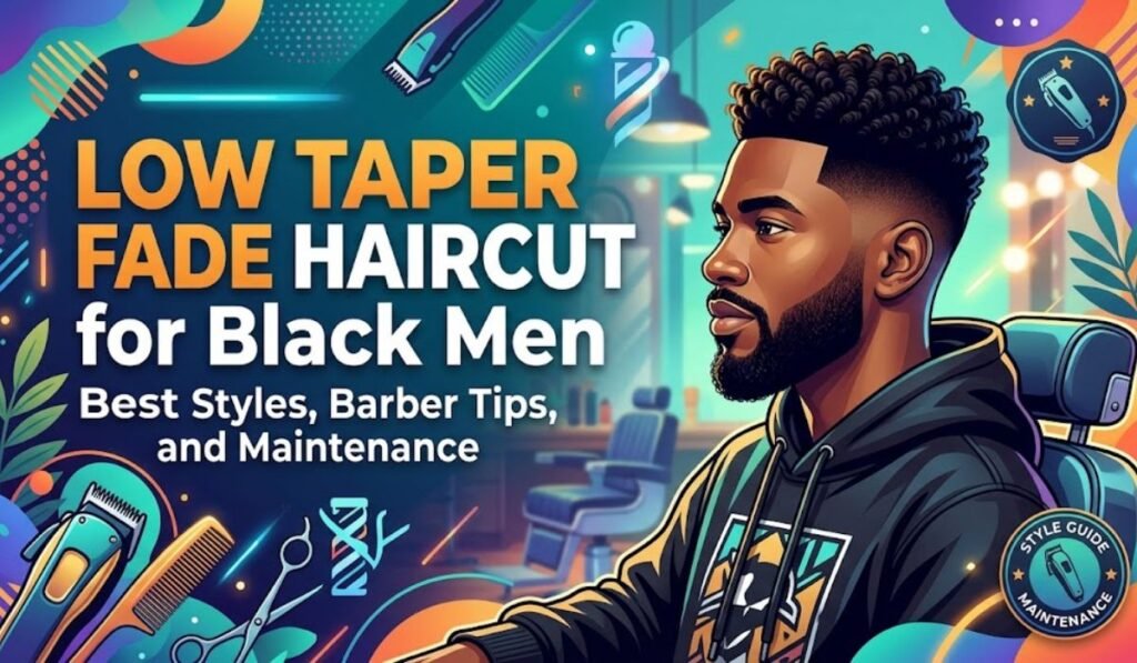 Low Taper Fade Haircut for Black Men: Best Styles, Barber Tips, and Maintenance