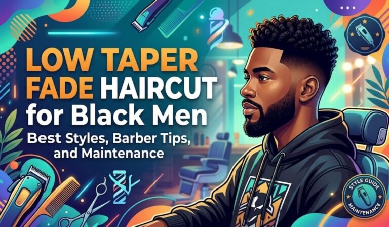 Low Taper Fade Haircut for Black Men: Best Styles, Barber Tips, and Maintenance